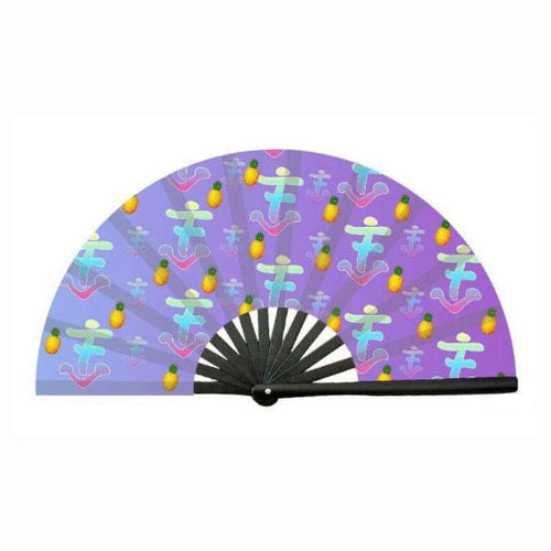 Friendship inspired Fan - Purple