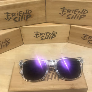 Original White Friendship inspired glasses